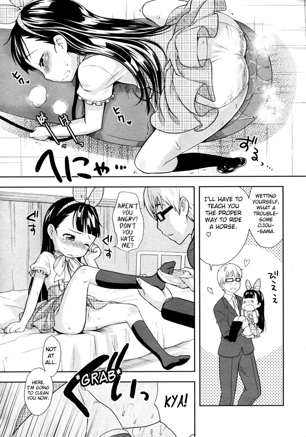 Hentai Manga Comic-Playing Horsey-Read-9